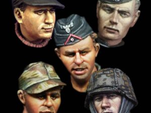 WW2 German Heads Set 2