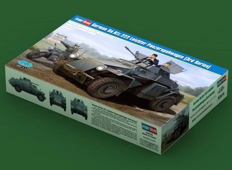 German Sd.Kfz.222 Leichter Panzerwagen ( 3rd Series) – Image 2