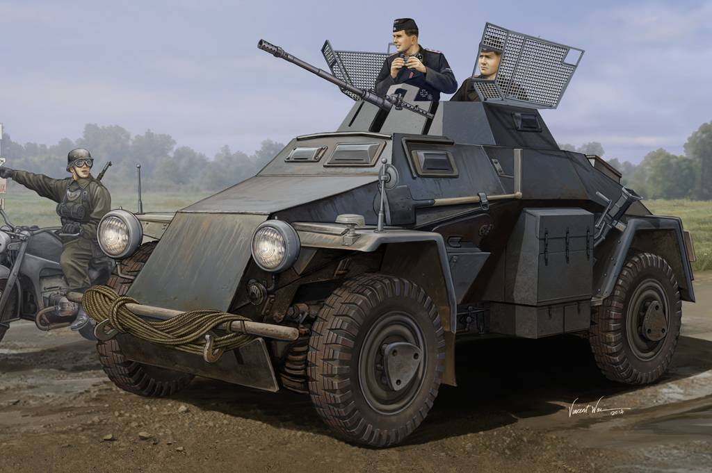 German Sd.Kfz.222 Leichter Panzerwagen ( 3rd Series) – Image 10