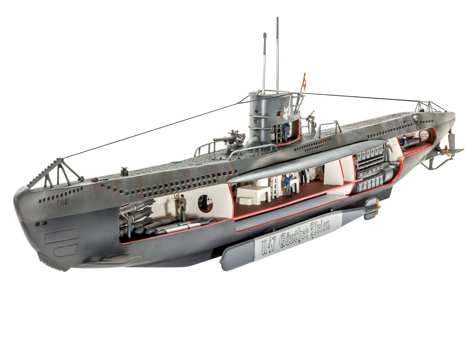German U-Boat U-47 with Interior – Image 3