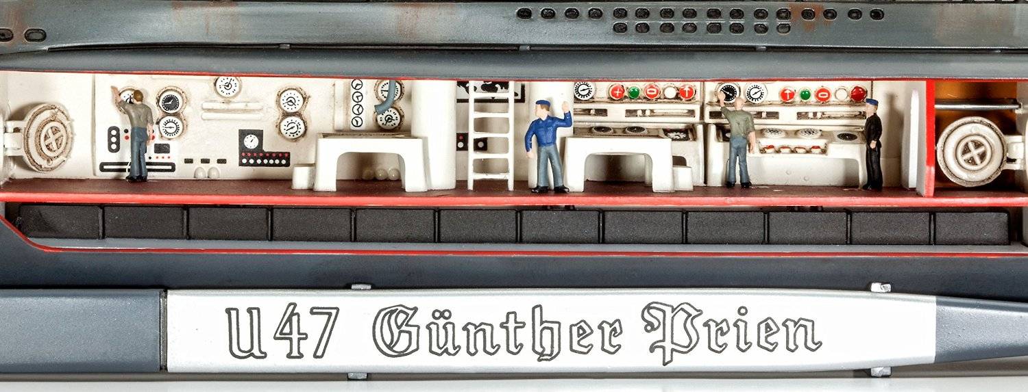 German U-Boat U-47 with Interior – Image 4