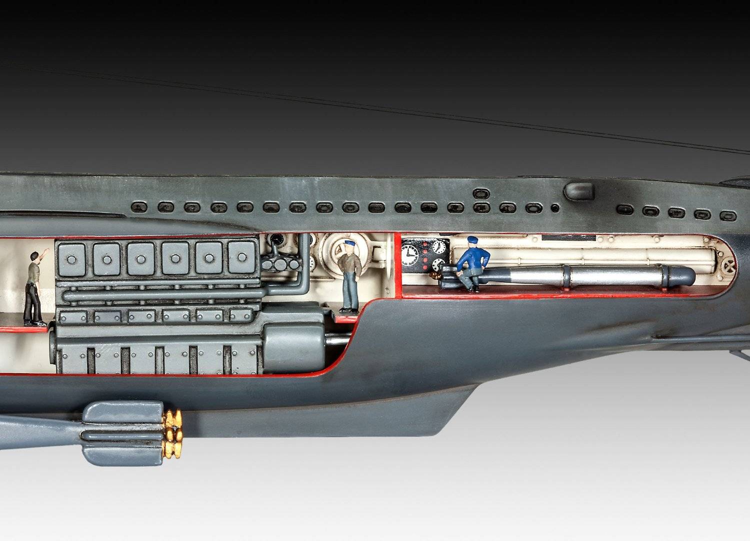 German U-Boat U-47 with Interior – Image 5