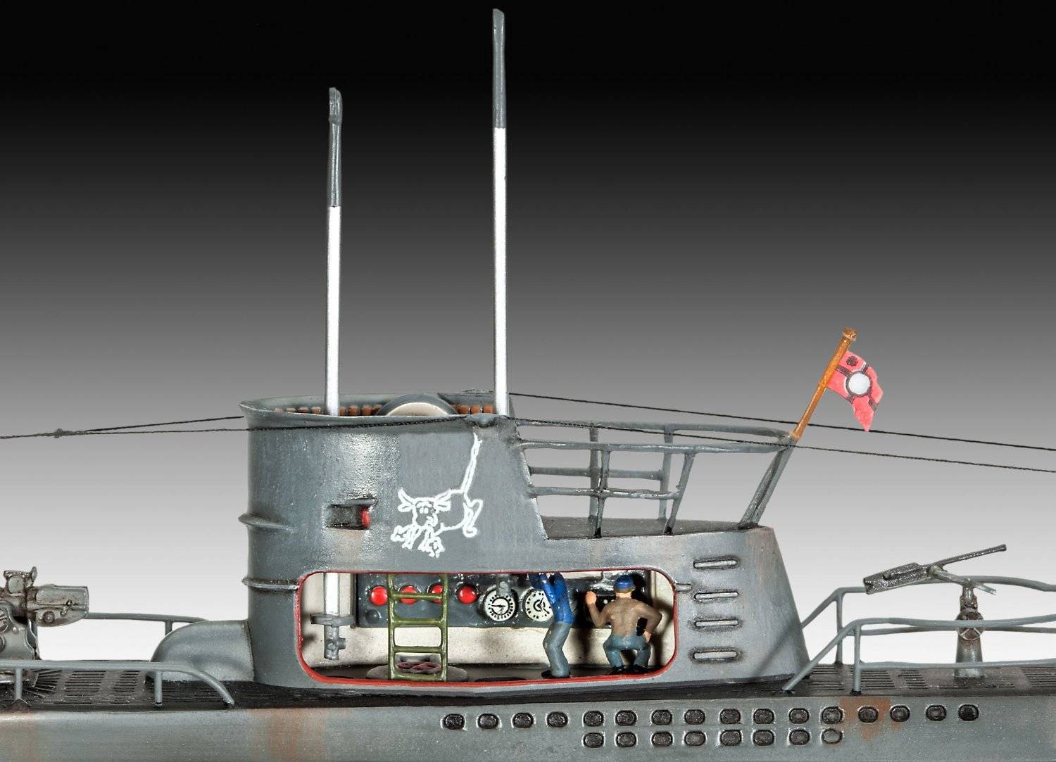 German U-Boat U-47 with Interior – Image 7