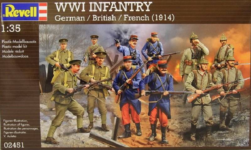 WWI INFANTRY German/British/French (1914)1 A5