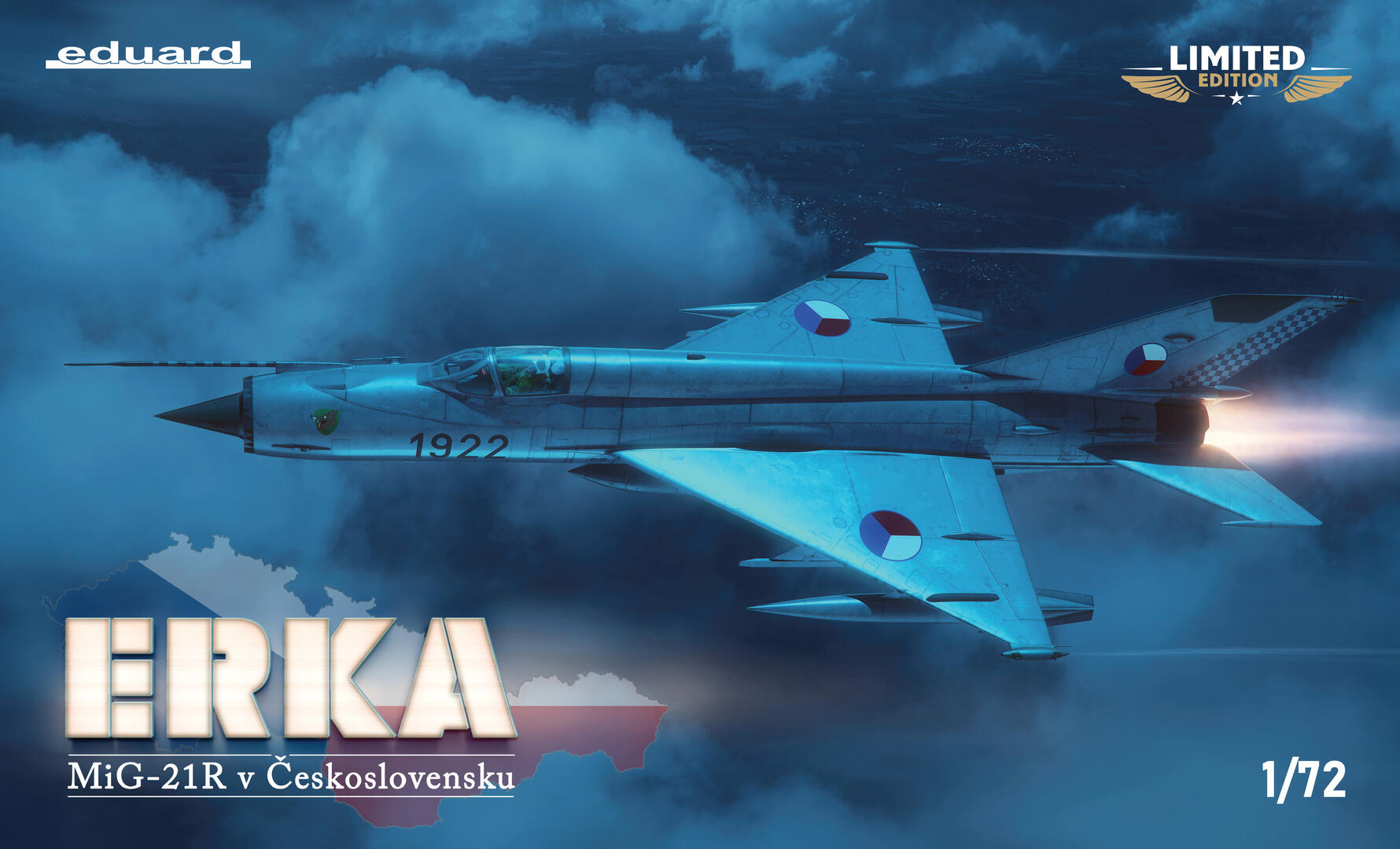ERKA MiG-21R v Československu Limited edition