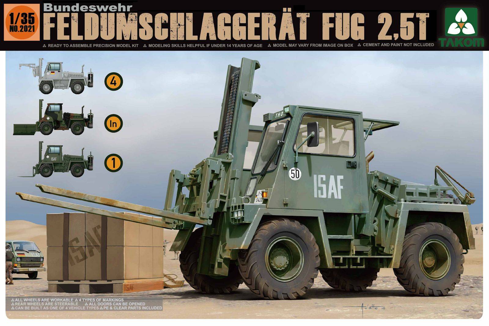 Feldumschlaggerät Fug 2.5t
