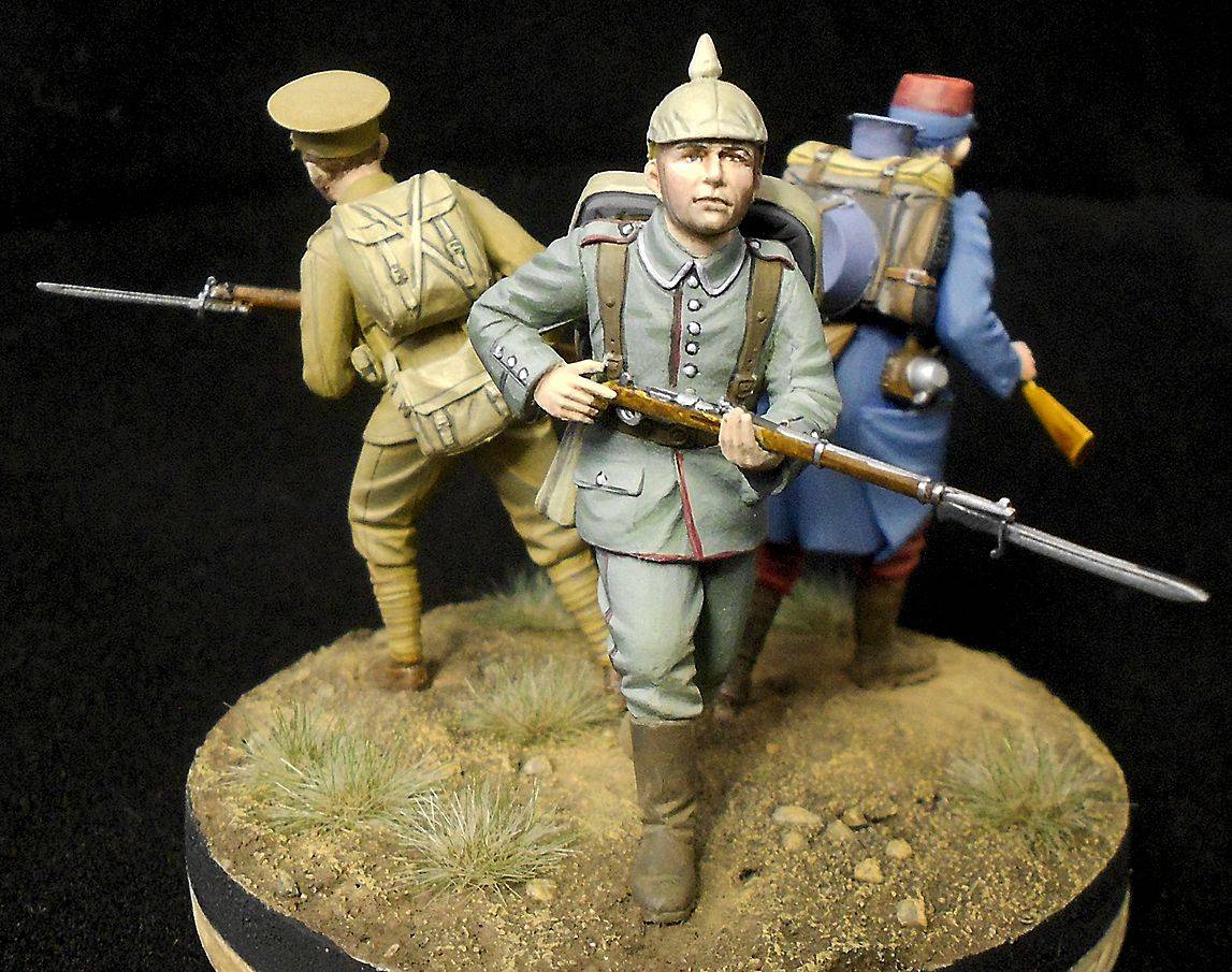 WWI INFANTRY German/British/French (1914)1 A5 – Image 7