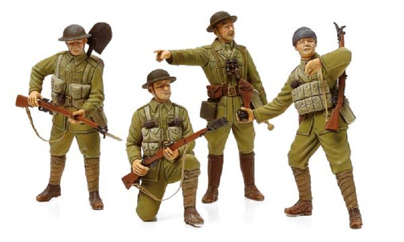 WWI British Infantry w/Small Arms & Equipment – Image 2