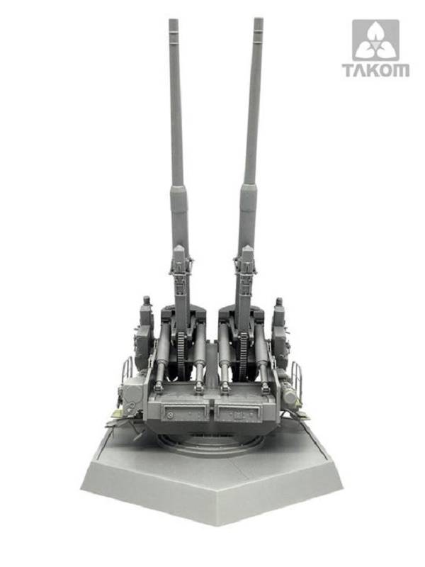 Flak 40 Zwilling allemand de la Seconde Guerre mondiale 12,8 cm – Image 7