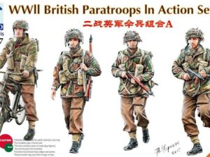 WWII British Paratroops in Action Set A