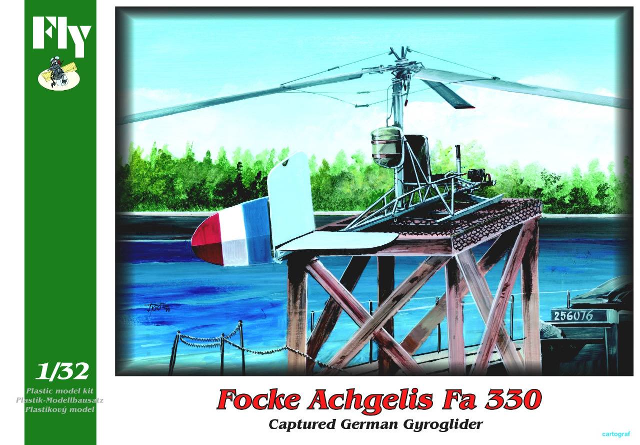 FOCKE ACHGELIS Fa 330 captured German Gyroglider
