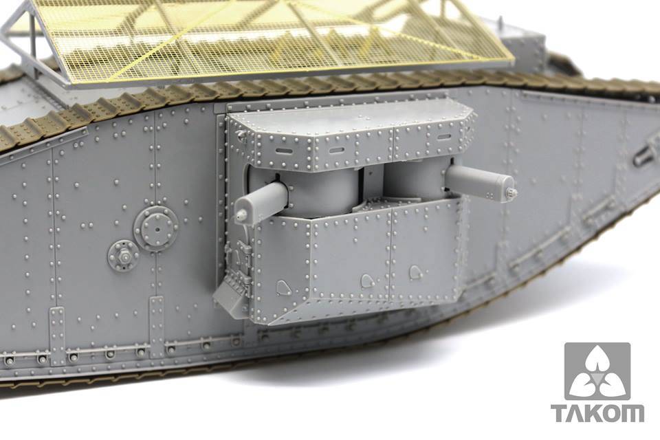 WWI Heavy Battle Tank Mk.I Female – Image 3