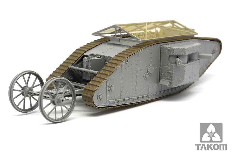 WWI Heavy Battle Tank Mk.I Female – Image 5
