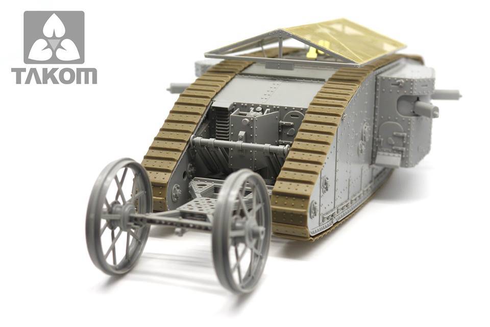 WWI Heavy Battle Tank Mk.I Female – Image 6