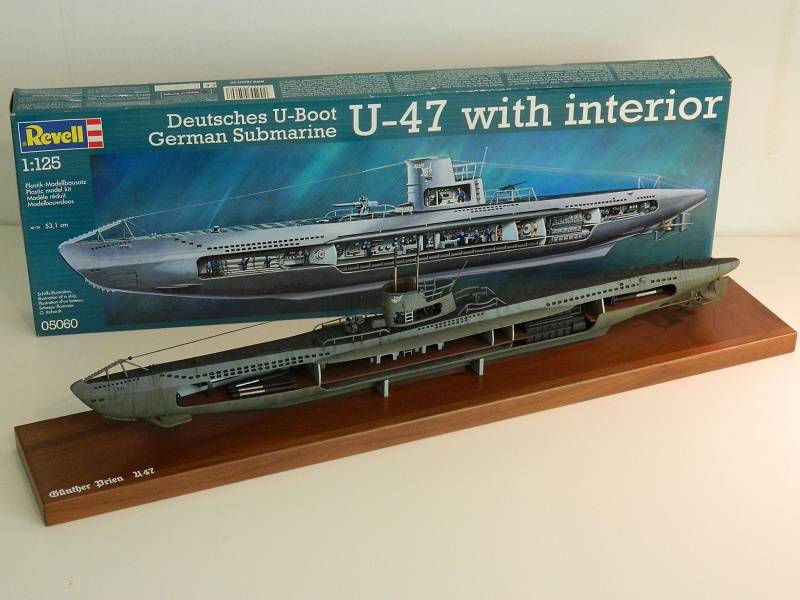 German U-Boat U-47 with Interior – Image 2
