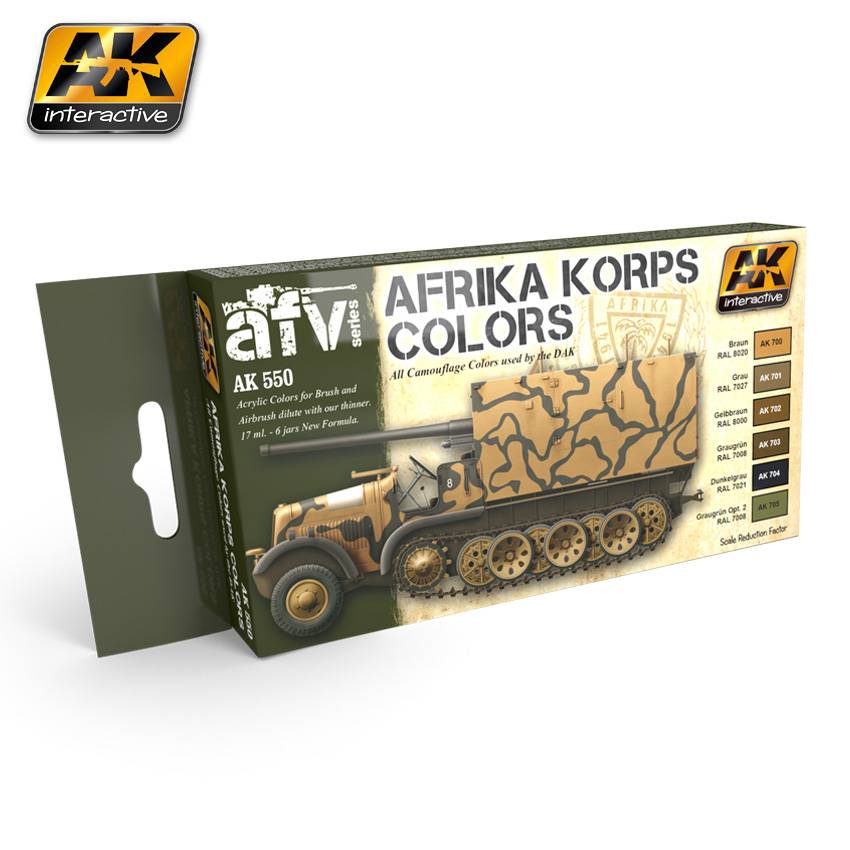 Afrika Korps Color Set