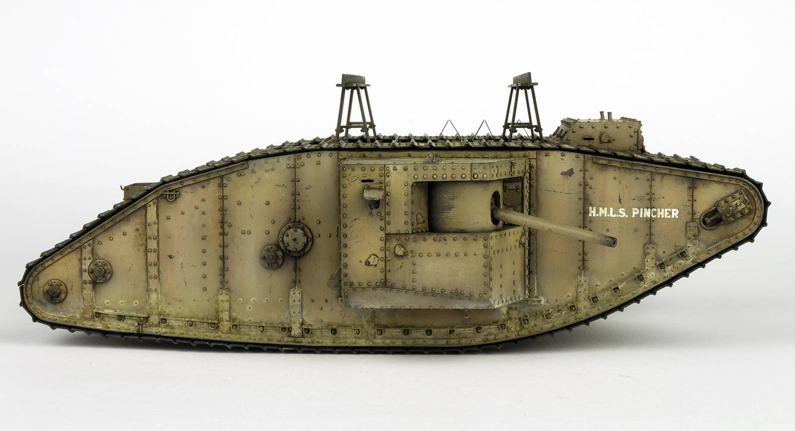 WWI Heavy Battle Tank Mk.I Male – Image 7