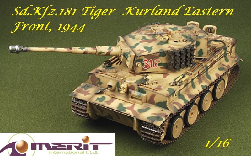 WWII German Pzkpfw VI Tiger I Kurland