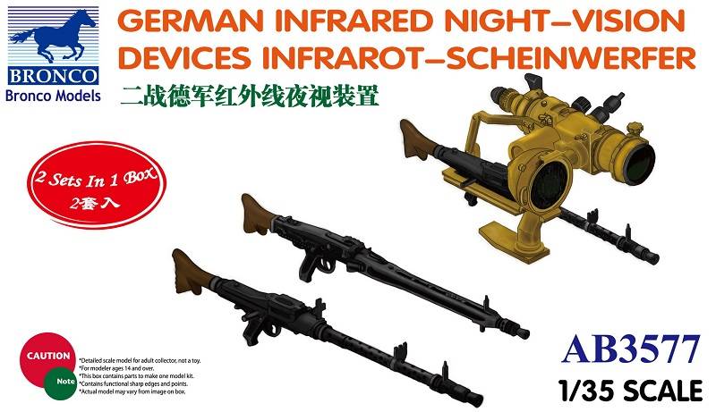 German Infrared Night-vision Devices Infrarot-scheinwerfer