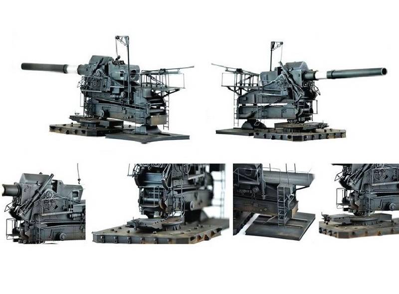 WWII German 35.5cm M1 Super Heavy Howitzer – Image 3