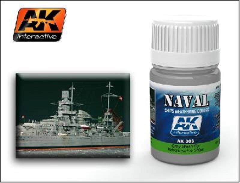 LAVIS GRIS pour NAVIRES DE LA KRIEGSMARINE