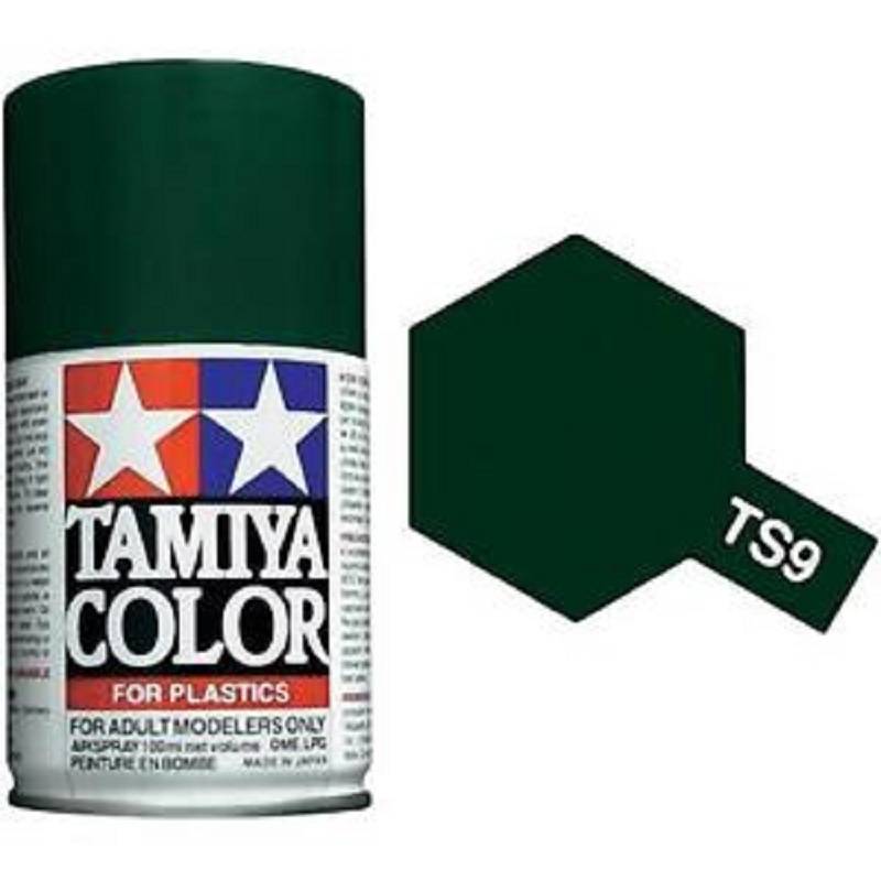 TS-9 Vert Anglais brillant bombe 100ml