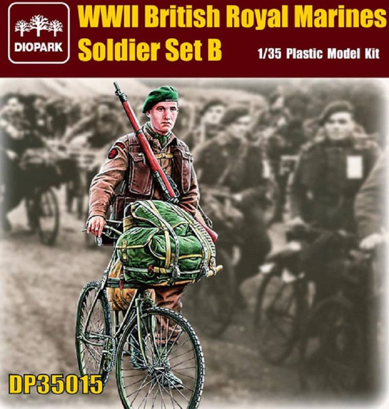 WWII BRITISH ROYAL MARINES SOLDIER SET B