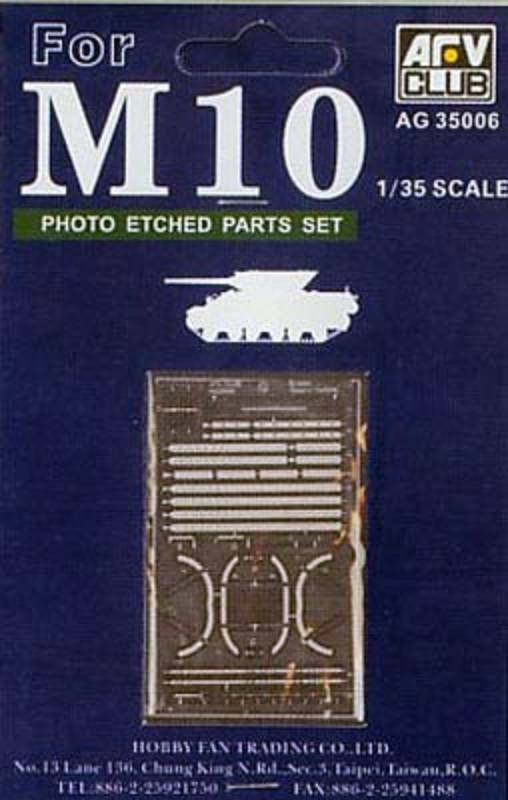 KIT AMELIORATION POUR TD M10 TANK DESTROYER