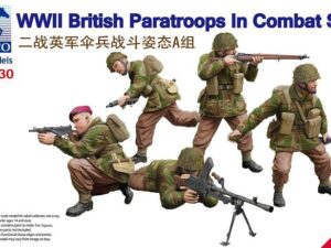 WWII British Paratroops In Combat Set A