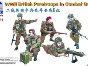 WWII British Paratroops In Combat Set B