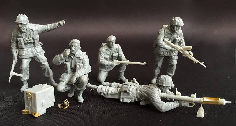 WWII British Paratroops In Combat Set B – Image 2