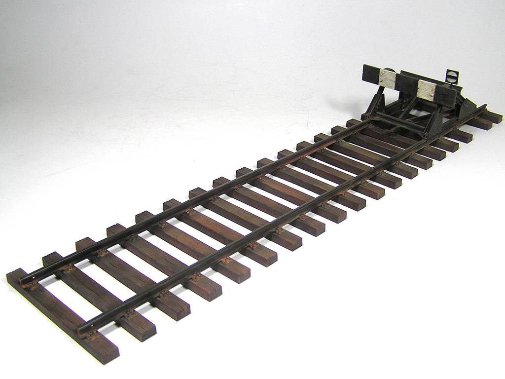 VOIE FERROVIAIRE avec IMPASSE. JAUGE EUROPÉENNE – Image 6