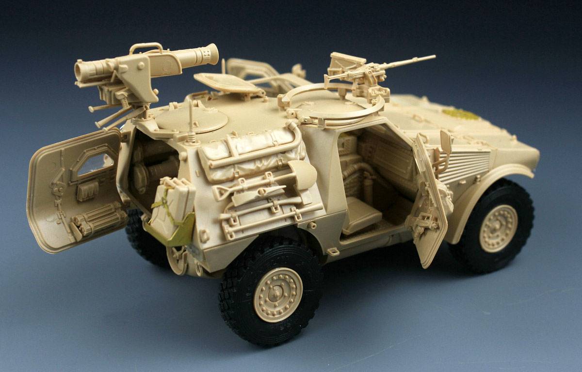 French Army 1987-PRESENT Anti Tank Missile Carrier PANHARD VBL milan – Image 2