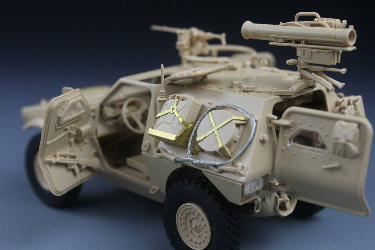 French Army 1987-PRESENT Anti Tank Missile Carrier PANHARD VBL milan – Image 4