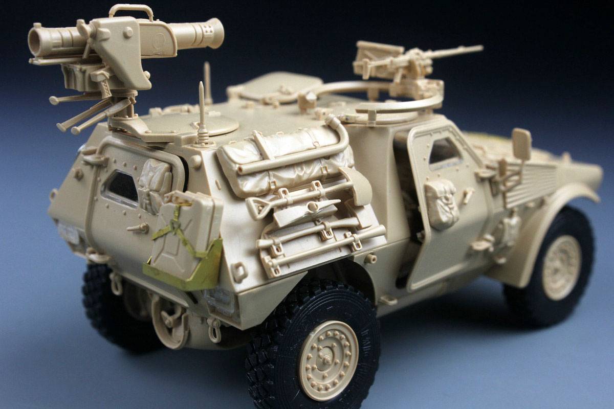 French Army 1987-PRESENT Anti Tank Missile Carrier PANHARD VBL milan – Image 7