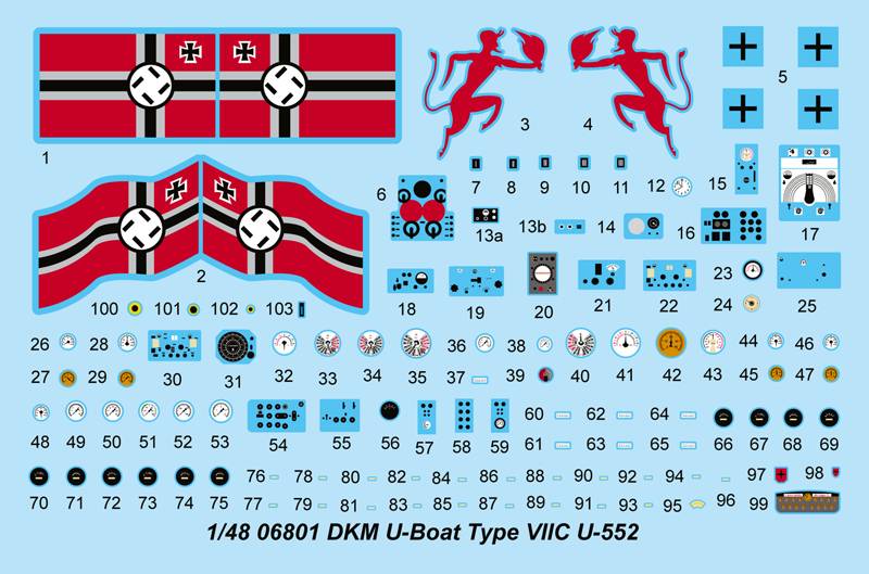 German WWII U-Boat Type VIIC U-552 – Image 16