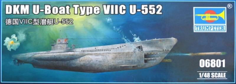 German WWII U-Boat Type VIIC U-552