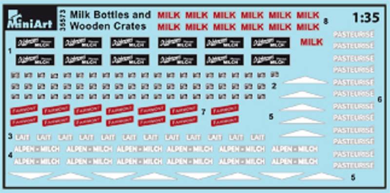 MILK BOTTLES & WOODEN CRATES – Image 4
