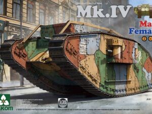 WWI Heavy Battle Tank Mk.IV Male/Female 2 In 1