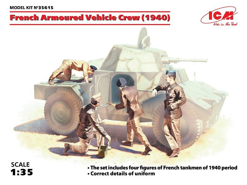 French Armoured Vehicle Crew (1940)