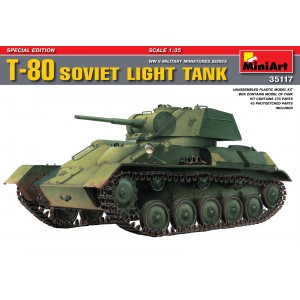 T-80 SOVIET LIGHT TANK SPECIAL EDITION