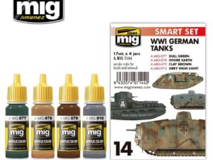 WWI GERMAN TANKS SET