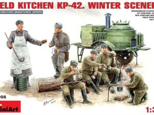 FIELD KITCHEN KP-42. WINTER SCENERY