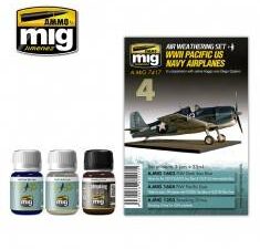 WW II PACIFIC US NAVY AIRPLANES SET