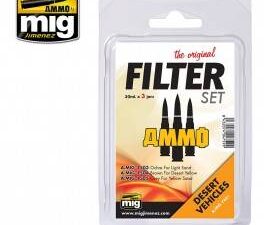 FILTER SET FOR DESERT VEHICLES