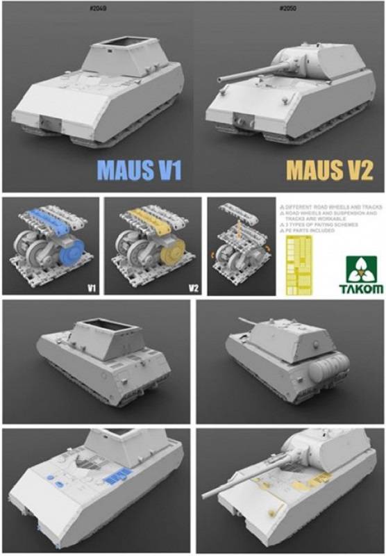 WWII German Super Heavy Tank Maus V1 – Image 3