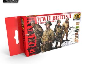WWII BRITISH UNIFORM COLORS