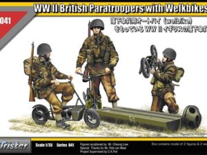 WW II British Paratroopers with Welbikes