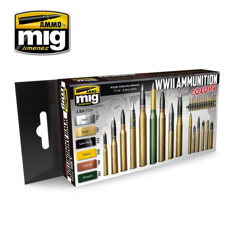 WWII AMMUNITION COLORS – Image 2