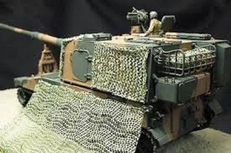 Extra Thin Camouflage Net (JGSDF Snow) – Image 2